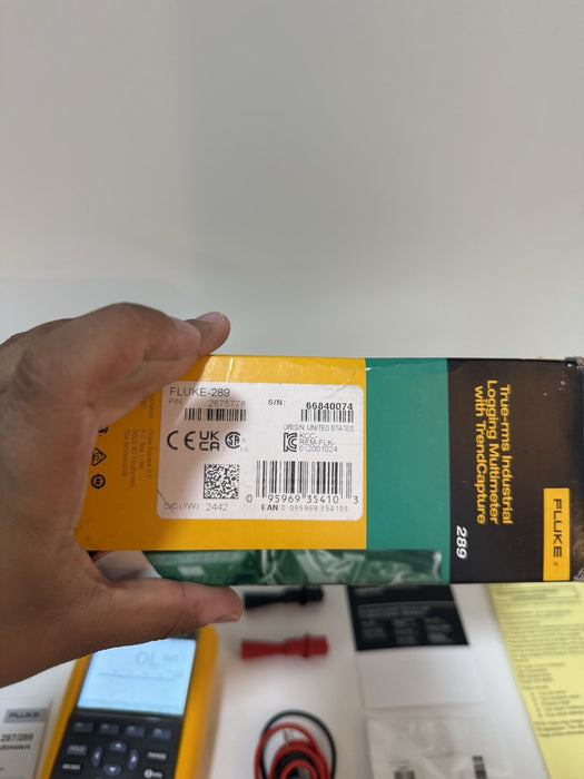FLUKE 289 TRUE-RMS MULTIMETER (NEW FACTORY SEALED) CALIBRATED 2024 - SHIPS FREE