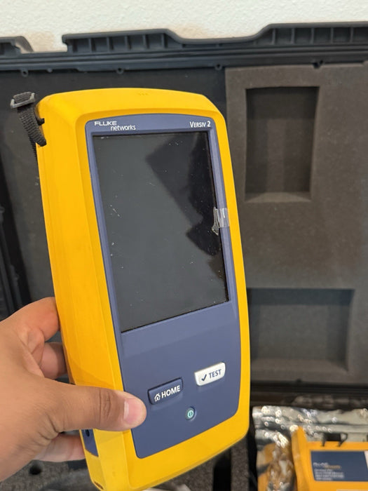 FLUKE NETWORKS OFP2-100-QI OPTIFIBER PRO QUAD OTDR V2 W/ACCESSORIES FREE SHIPPNG