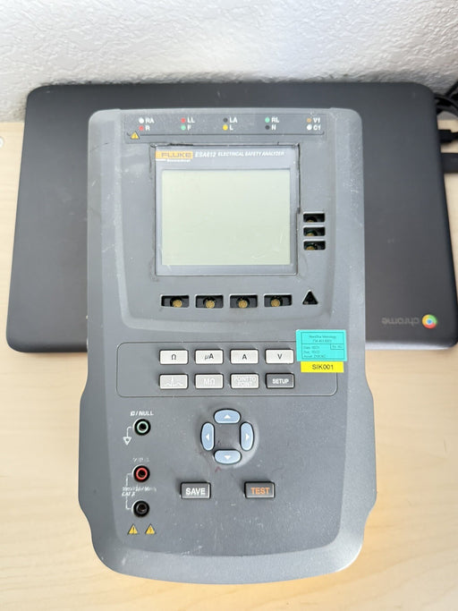FLUKE BIOMEDICAL ESA612 230V ELECTRICAL SAFETY ANALYZER (PARTS ONLY) FOR PARTS