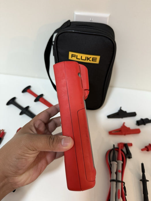 FLUKE 725EX MULTIFUNCTION PROCESS CALIBRATOR W/ ACCESSORIES (TESTED) SHIPS FAST