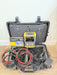 FLUKE 435 SERIES THREE PHASE POWER QUALITY & ENERGY ANALYZER W/ ROLLING CASE
