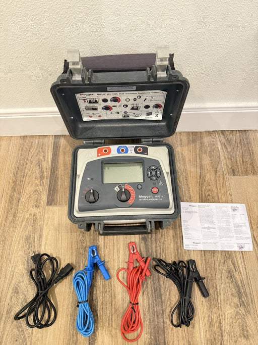 MEGGER MIT515 5KV INSULATION TESTER W/LEADS (TESTED) FREE SHIPPING