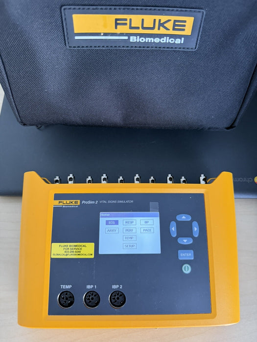 FLUKE BIOMEDICAL PROSIM 2 VITAL SIGNS SIMULATOR - FREE SHIPPING