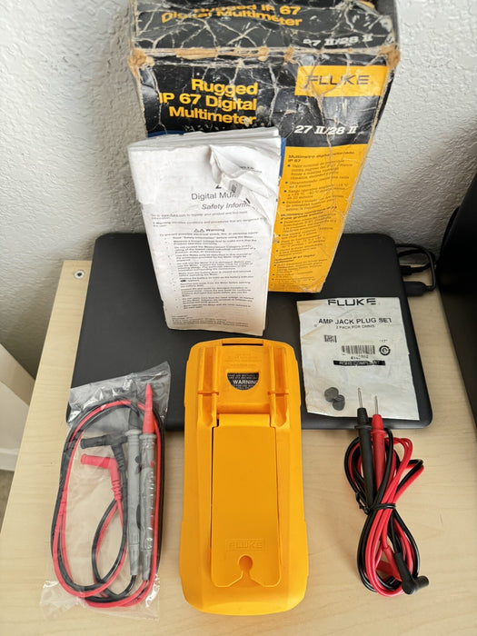 Fluke 28 II 28-2 Rugged IP 67 Digital Multimeter Waterproof & Dustproof