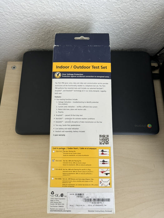 FLUKE NETWORKS TS23 PRO TEST SET / NEW SEALED - FREE SHIPPING