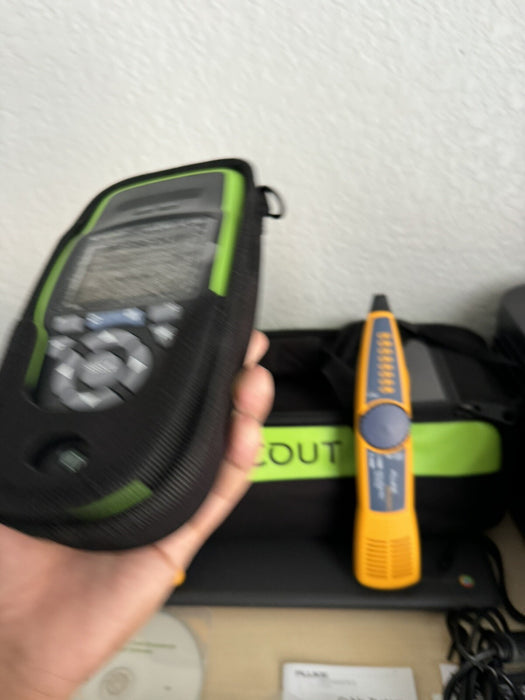 NETSCOUT LINKRUNNER AT 2000 KIT W/ INTELLITONE TONER & PROBE - FREE SHIPPING