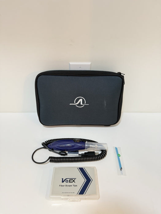 VEEX DI-1000 DIGITAL FIBER MiCROSCOPE W/ TIP SET & BAG - FREE SHIPPING