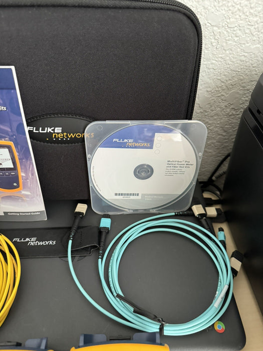 FLUKE NETWORKS MFTK-SM1550 MULTIFIBER PRO 1550 NM SINGLEMODE KIT (FREE SHIPPING)