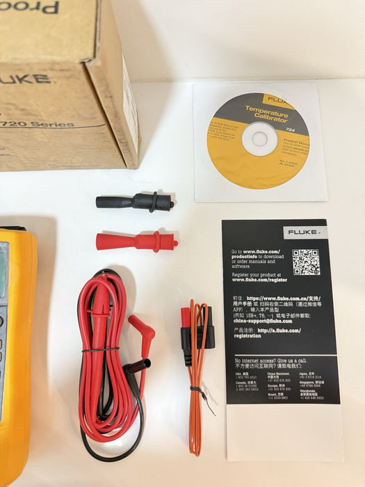 FLUKE 724 TEMPERATURE CALIBRATOR METER / NEW SEALED - FREE SHIPPING (TESTED) NEW