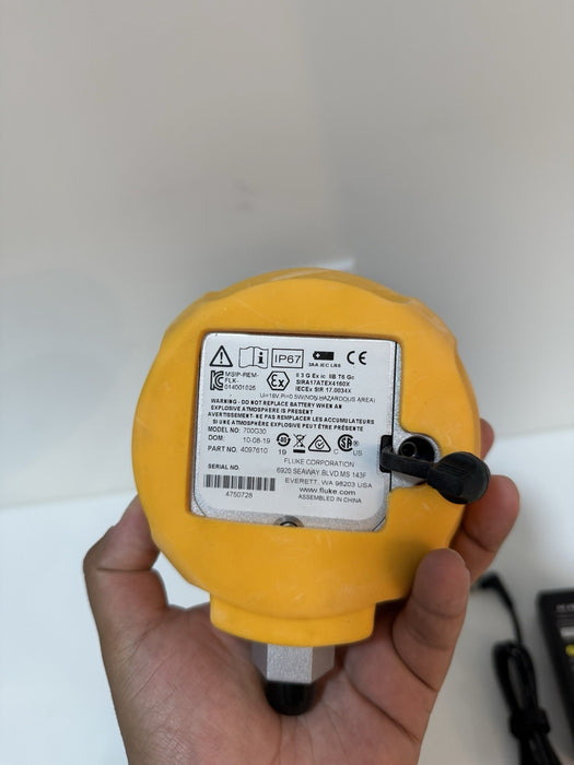 FLUKE 700G30 5000 PSIG DIGITAL TEST CALIBRATION PRESSURE GAUGE (TESTED)
