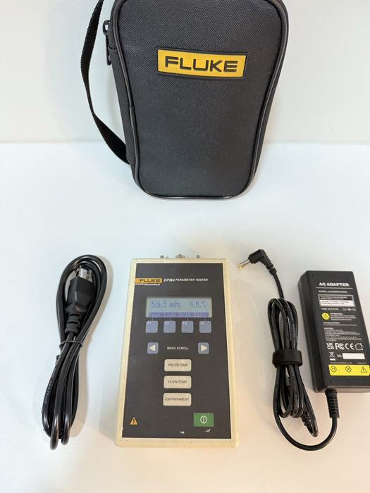 FLUKE BIOMEDICAL DPM4-2G PARAMETER TESTER W/ CHARGER & BAG (TESTED) SHIPS FAST