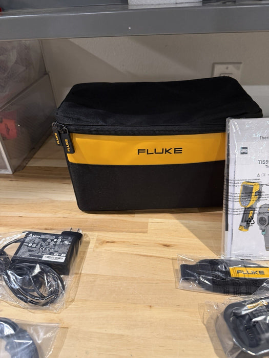 FLUKE TIS75+ 27 HZ 384X288 THERMAL IMAGING CANERA W/ ACCESSORIES (NEW SEALED)