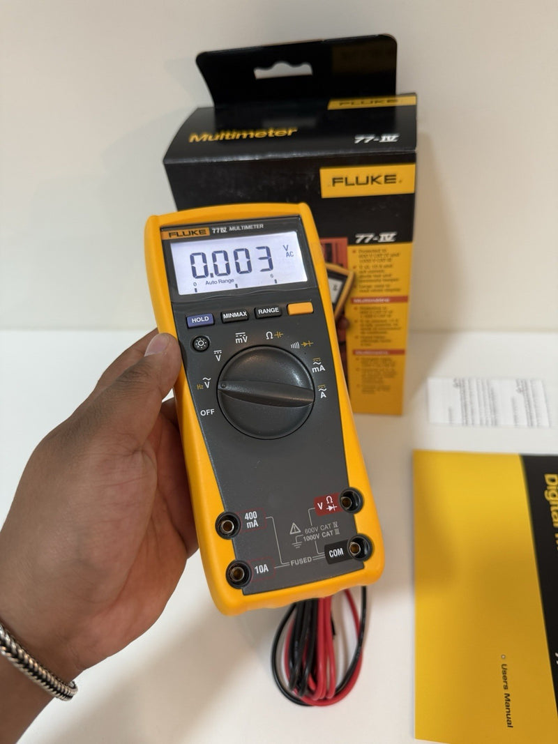 FLUKE 77 IV DIGITAL MULTIMETER CALIBRATED 2025