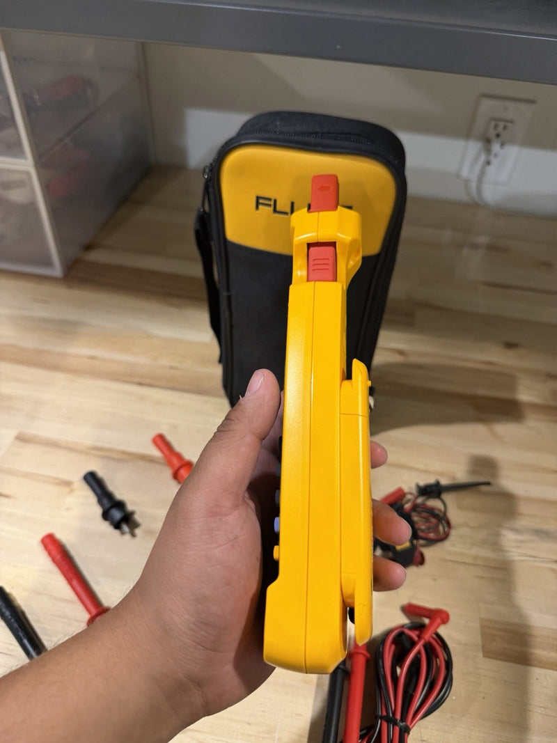 FLUKE 773 MILLIAMP PROCESS CLAMP W/ LEADS (TESTED) FREE SHIPPING