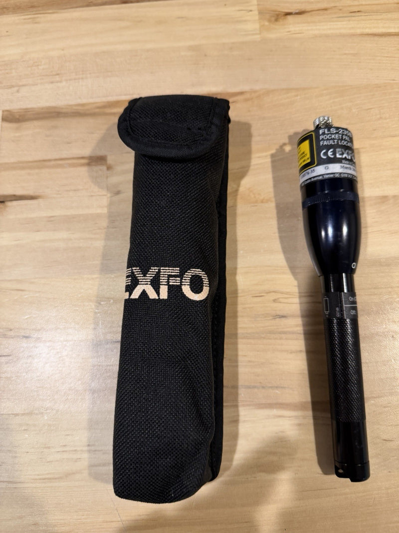 EXFO FLS-235B POCKET PAL VISUAL FAULT LOCATOR IDENTIFIER TESTED