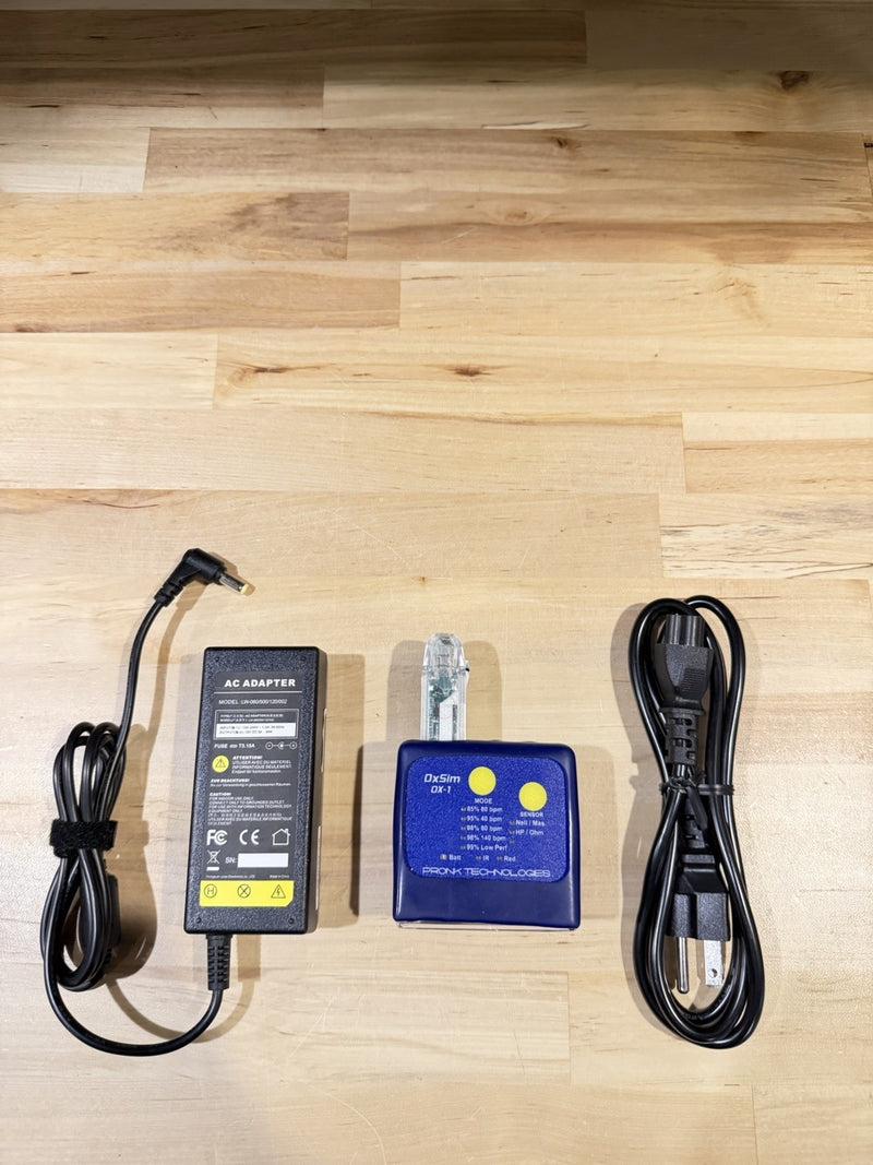 OXSIM OX-1 PULSE OXIMETER SIMULATOR WITH CHARGER TESTED