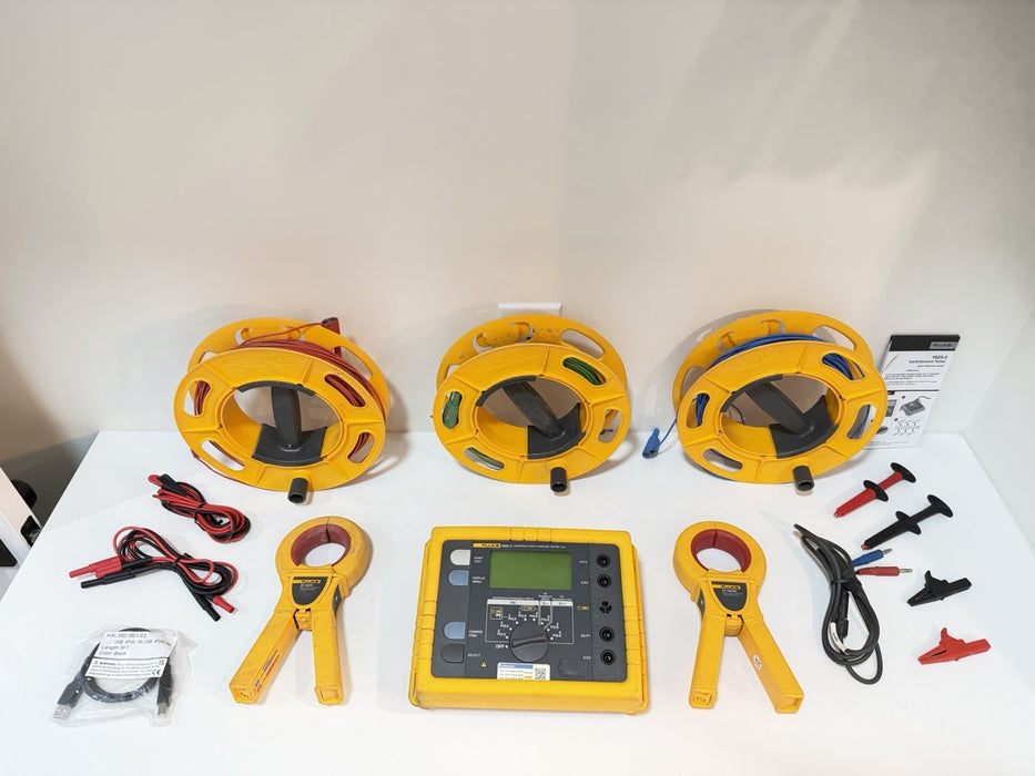 FLUKE 1625-2 ADVANCER EARTG GROUND TESTER GEO KIT TESTED
