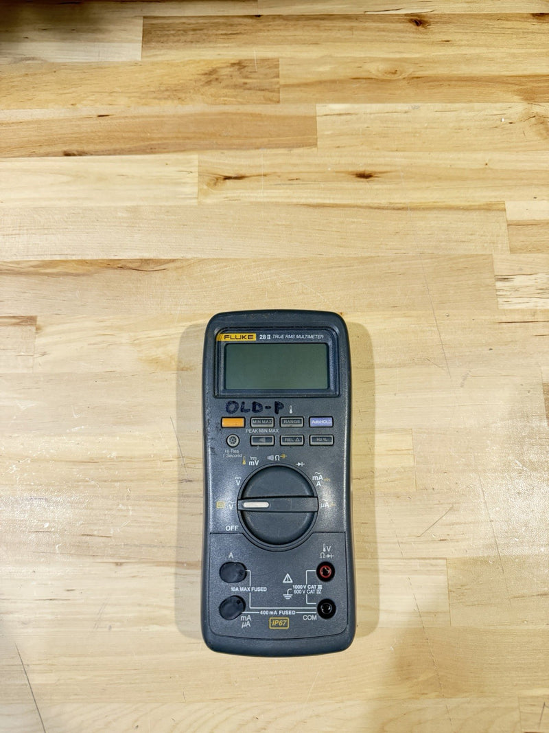 FLUKE 28 II TRUE RMS MULTIMETER FOR PARTS