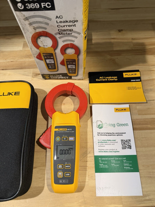 FLUKE 369 FC AC LEAKAGE CURRENT CLAMP