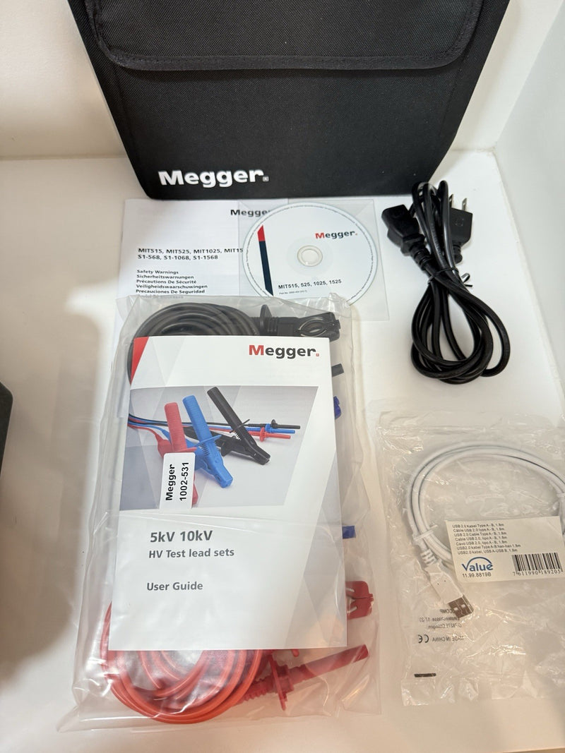 MEGGER MIT1025 10KV INSULATION RESISTANCE TESTER