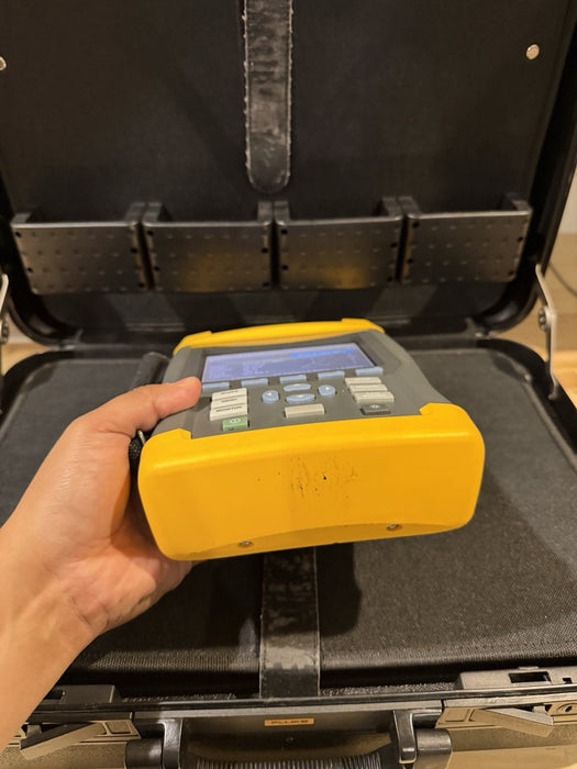 FLUKE 434 SERIES POWER QUALITY ANALYZER KIT W/ACCESSORIES - SHIPS FREE (TESTED)