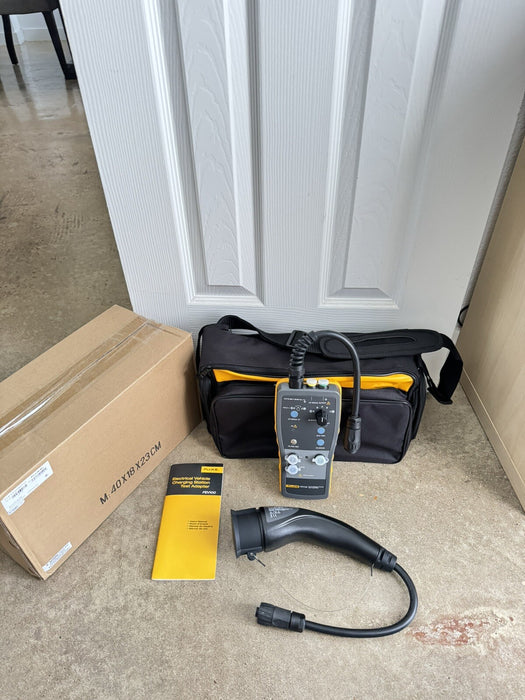 FLUKE FEV100/TY1 ADAPTER KIT FOR ELECTRIC VEHICLE CHARGING STATIONS NEW SEALED