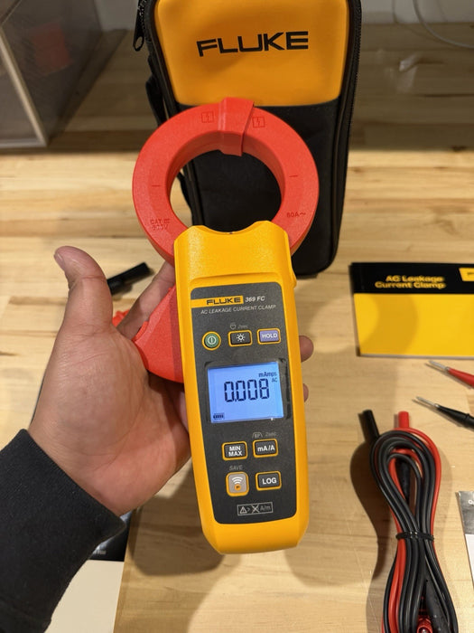 FLUKE 369 FC AC LEAKAGE CURRENT CLAMP (NEW SEALED) FREE SHIPPING