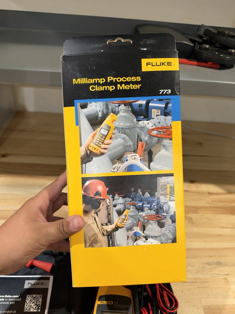 FLUKE 773 MILLIAMP PROCESS CLAMP (TESTED) NEW FREE SHIPPING - NEW