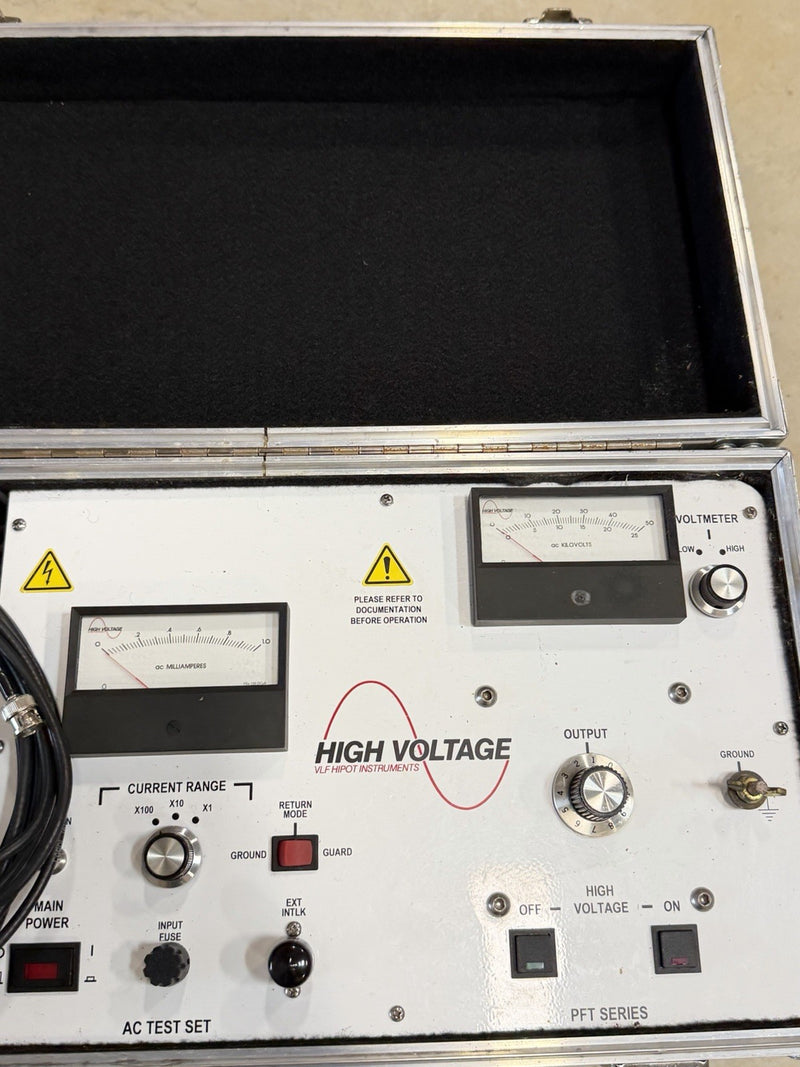 HIGH VOLTAGE VLF HIPOT INSTRUMENTS HIGH VOLTAGE TESTER WORKING TESTED