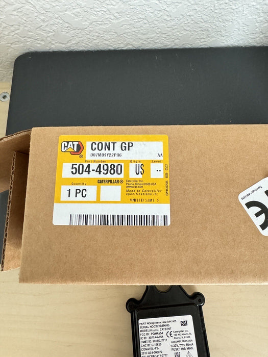 CAT CONTROLLER GP 504-4980