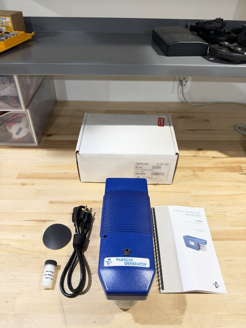 TSI PARTICLE GENERATOR 8026 (NEW SEALED) TESTED - SHIPS FAST