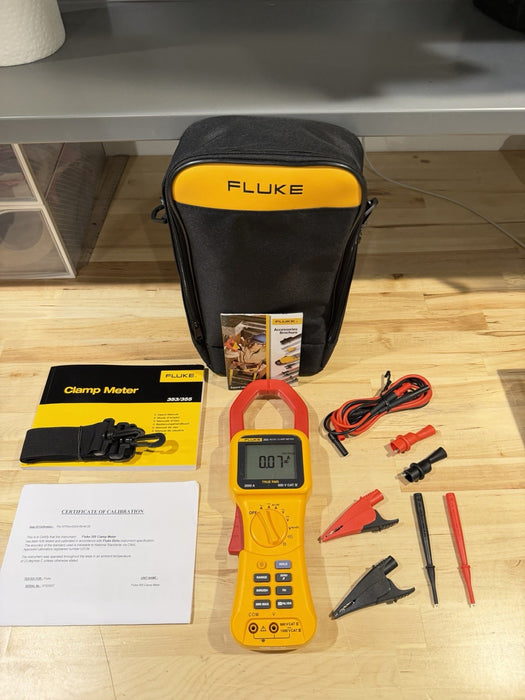 FLUKE 355 AC/DC CLAMP METER 2000A TESTED NEW CALIBRATED 2024