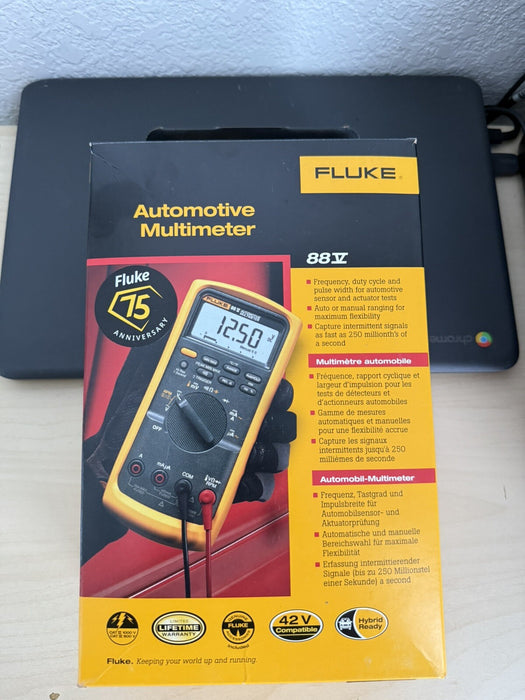 FLUKE 88V AUTOMOTIVE MULTIMETER (NEW FACTORY SEALED) SHIPS FAST