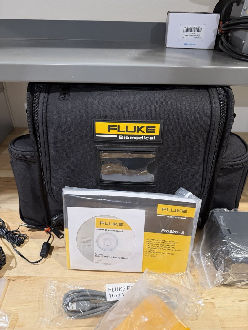 FLUKE BIOMEDICAL PROSIM 8 & SPOT SPO2 MODULE KIT