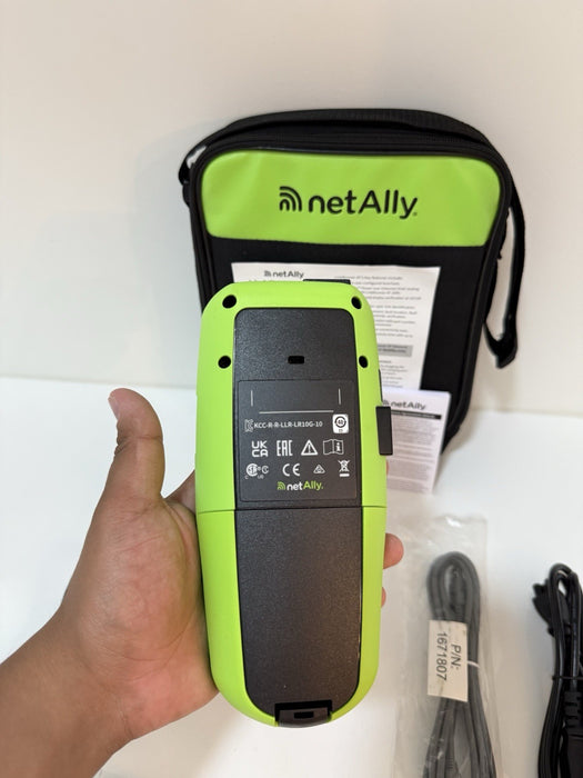 NETALLY LINKRUNNER AT 1000 TESTER WITH ACCESSORIES NEW SEALED