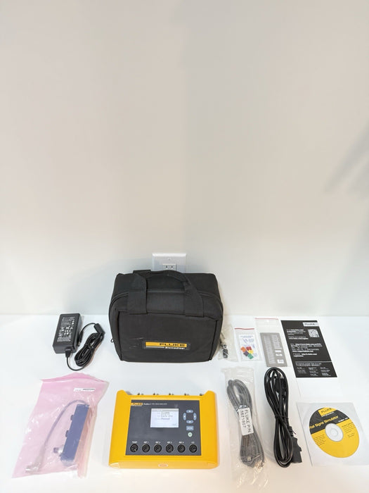 FLUKE PROSIM 3 VITAL SIGNS SIMULATOR WITH BAG & ACCESSORIES NEWTESTED