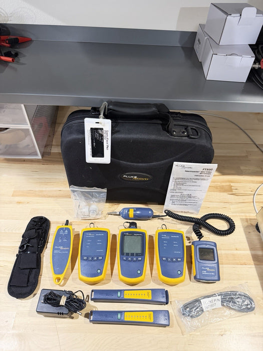FLUKE NETWORKS FTK-1450 SIMPLIFIBER PRO FIBER VERIFICATION KIT( FAST SHIPPING)