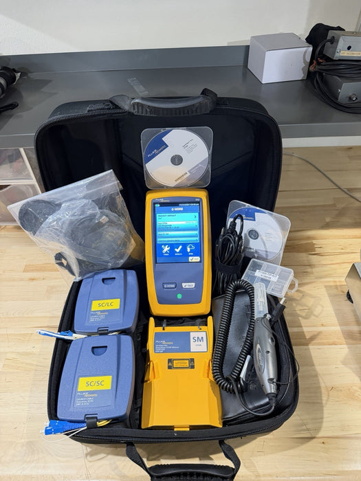 FLUKE OFP-SM OPTIFIBER PRO SINGLEMODE OTDR MODULE KIT WITHDSX VERSIV MAINFRAME