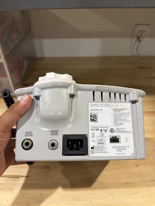 DENTSPLY CAVITRON JET PLUS GEN 137 ULTRASONIC SCALING & AIR POLISHING UNIT