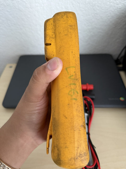 FLUKE 87V TRUE RMS MULTIMETER W /LEADS - FREE SHIPPING (TESTED)