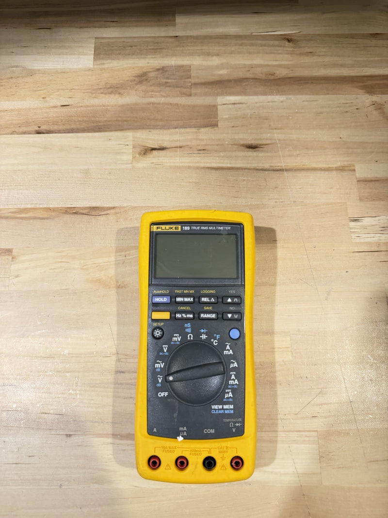 FLUKE 189 TRUE RMS MULTIMETER FOR PARTS