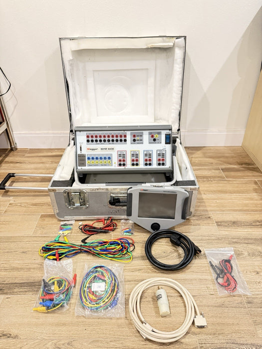 MEGGER MPRT8430 PROTECTIVE RELAY TESTING SYSTEM & TOUCHVIEW INTERFACE PARTS ONLY