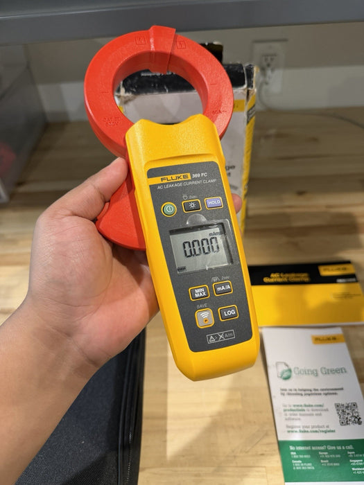 FLUKE 369 FC AC LEAKAGE CURRENT CLAMP