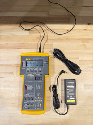 FLUKE NETWORKS 635 QUICKBERT-T1 TESTER W/ CHARGER (TESTED) FREE SHIPPING