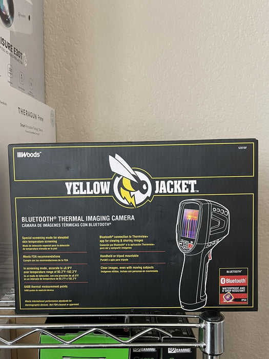 YELLOW JACKET THERMAL IMAGER FOR ELEVATED TEMPERATURE SCREENING WITH BLUETOOTH