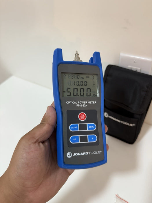 JONARD TOOLS FPM-50A FIBER OPTIC POWER METER NEW