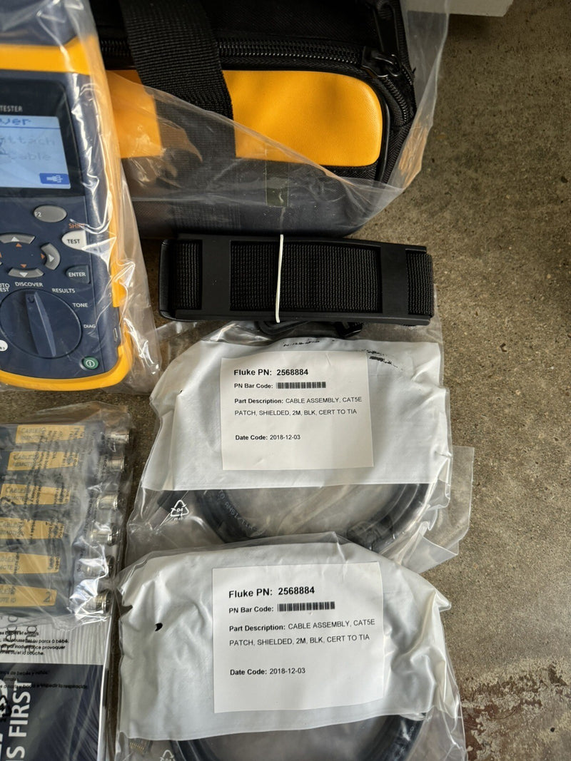FLUKE NETWORKS CIQ-KIT CABLEIQ NETWORK CABLE TESTER KIT