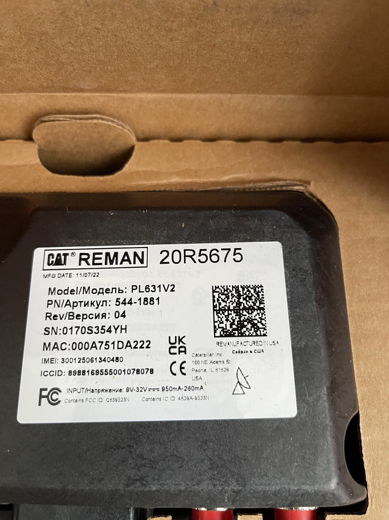 CAT 20R-5675 CONTROL GPB