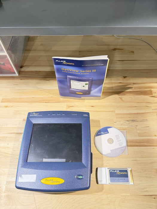 FLUKE NETWORKS OPTIVIEW SERIES III INTEGRATED NETWORKS ANALYZER