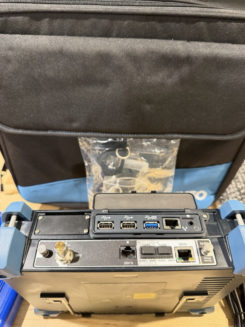 EXFO FTB-1V2-PRO-S1-128G-NRF W/ FTBX-8870 NET BLAZER (TESTED) FREE SHIPPING